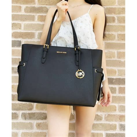 michael kors black tote purse